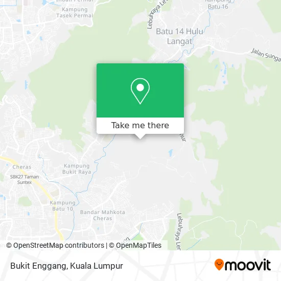 Bukit Enggang map