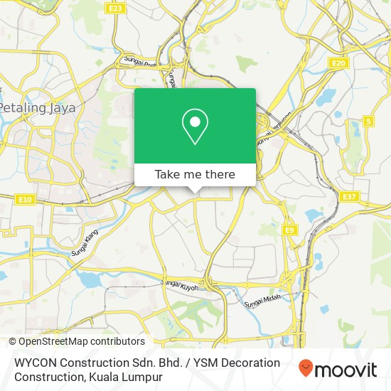 WYCON Construction Sdn. Bhd. / YSM Decoration Construction map
