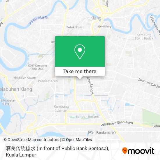 啊良传统糖水 (In front of Public Bank Sentosa) map