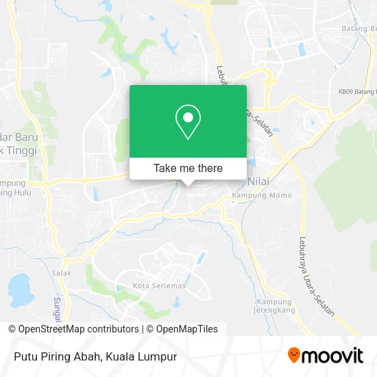 Putu Piring Abah map