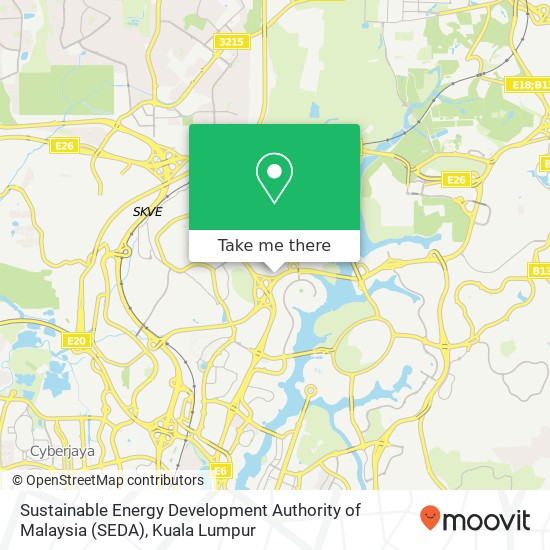 Sustainable Energy Development Authority of Malaysia (SEDA) map