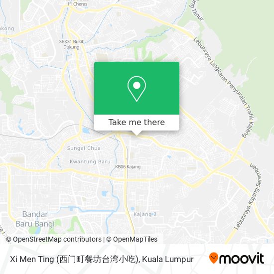Xi Men Ting (西门町餐坊台湾小吃) map