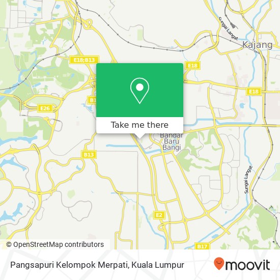 Pangsapuri Kelompok Merpati map