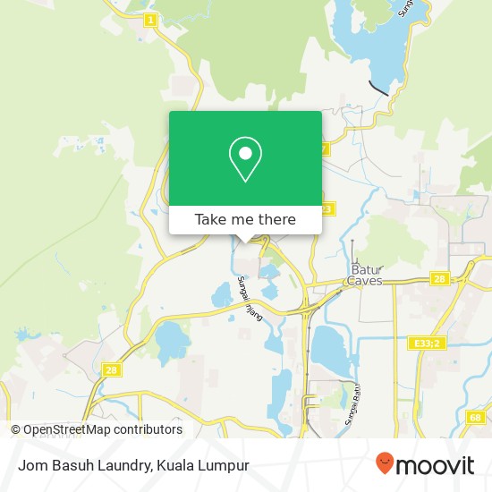 Jom Basuh Laundry map