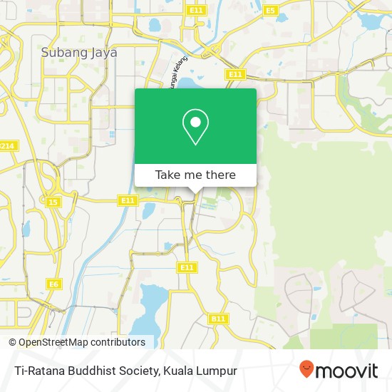 Ti-Ratana Buddhist Society map