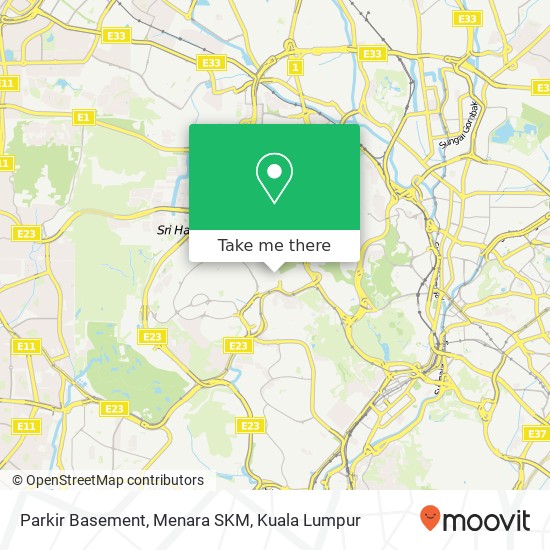 Parkir Basement, Menara SKM map