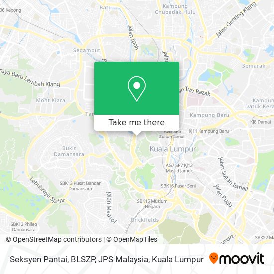 Peta Seksyen Pantai, BLSZP, JPS Malaysia