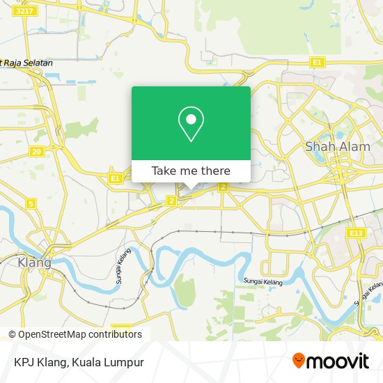 KPJ Klang map