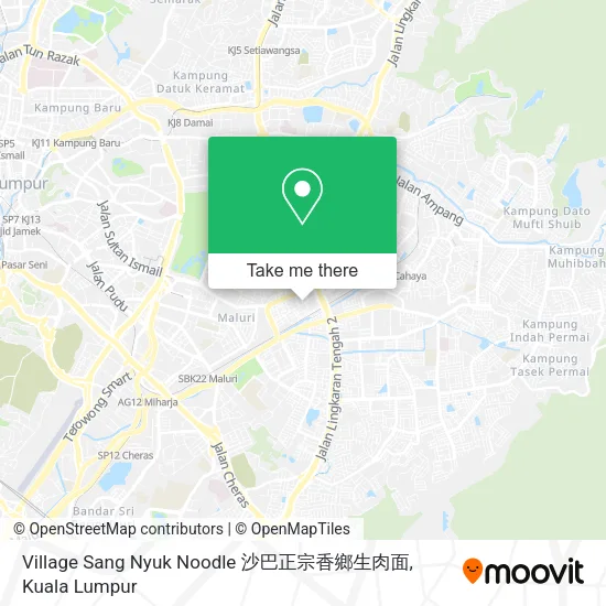 Village Sang Nyuk Noodle 沙巴正宗香鄉生肉面 map
