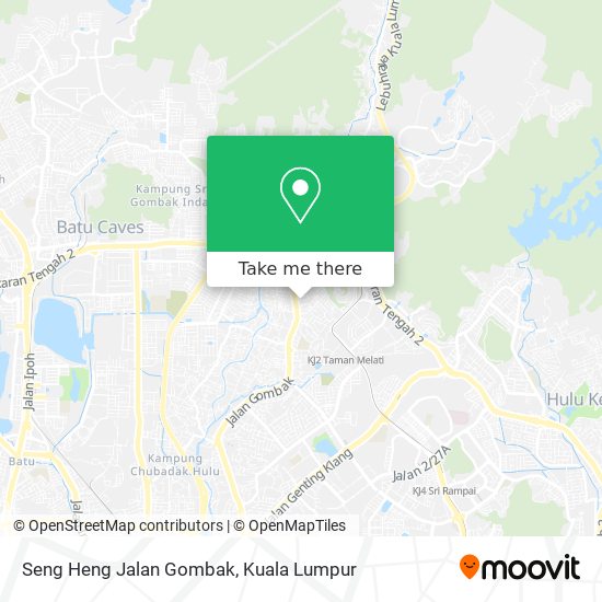 How to get to Seng Heng Jalan Gombak in Gombak by Bus, MRT u0026 LRT 