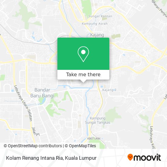 Kolam Renang Intana Ria map