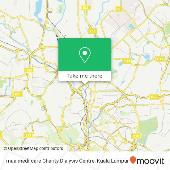maa medi-care Charity Dialysis Centre map