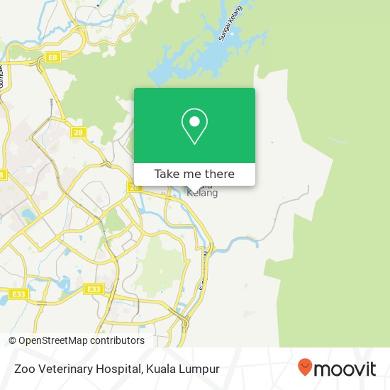 Zoo Veterinary Hospital map