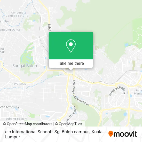 elc International School - Sg. Buloh campus map