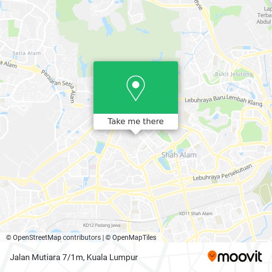 Jalan Mutiara 7/1m map