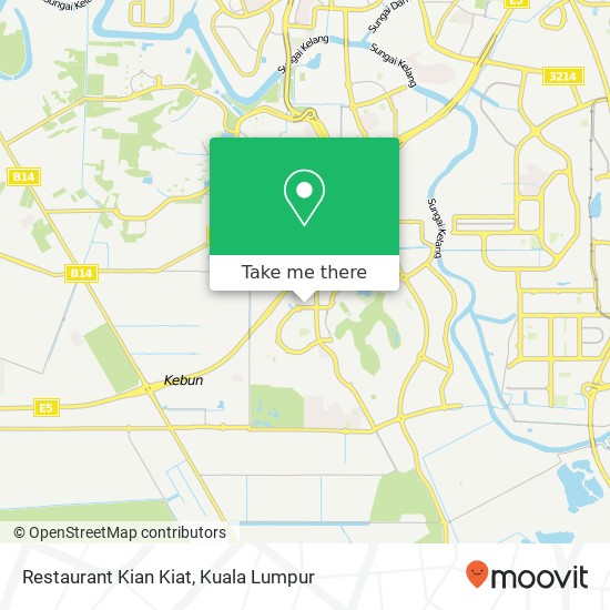Restaurant Kian Kiat map