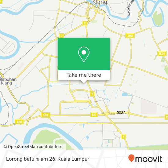 Lorong batu nilam 26 map