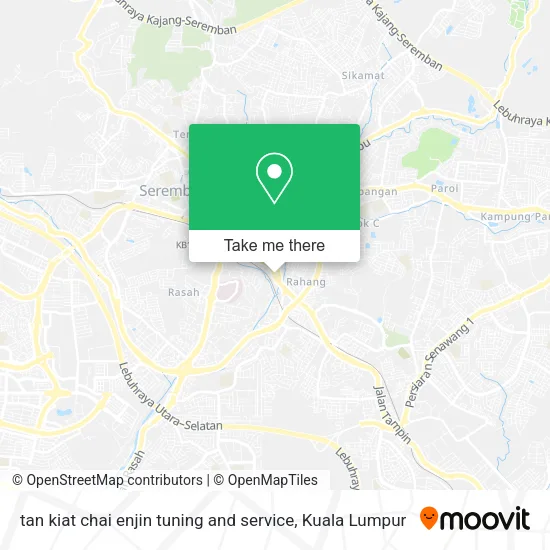 tan kiat chai enjin tuning and service map