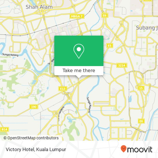 Victory Hotel map