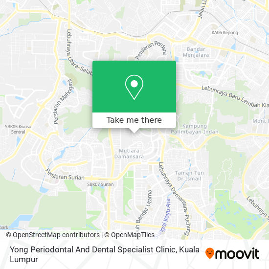 Yong Periodontal And Dental Specialist Clinic map