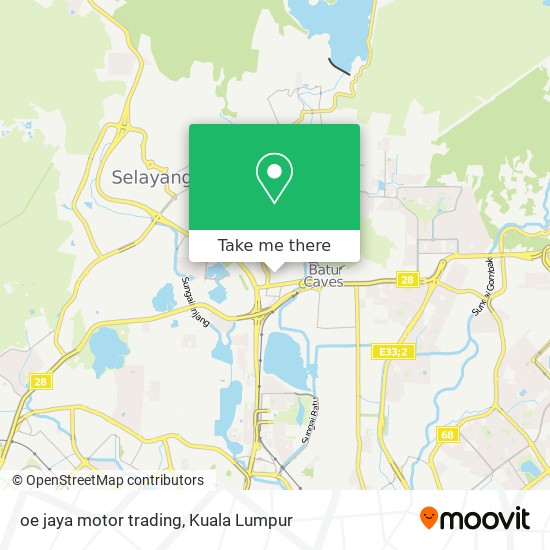 oe jaya motor trading map