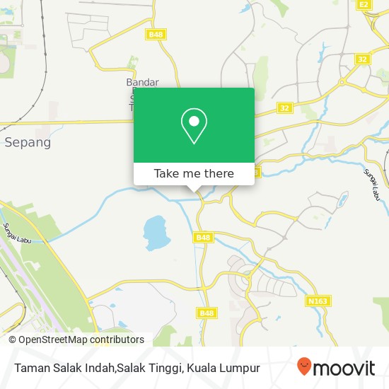 Taman Salak Indah,Salak Tinggi map