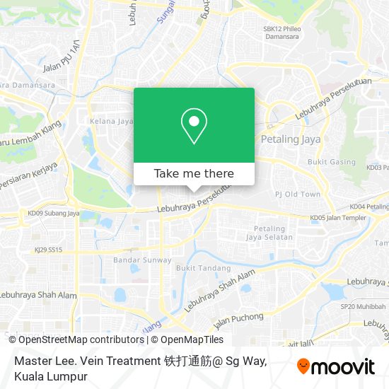 Peta Master Lee. Vein Treatment 铁打通筋@ Sg Way