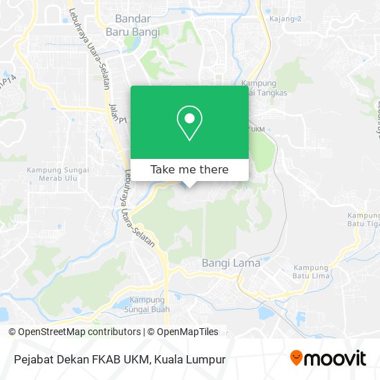 Peta Pejabat Dekan FKAB UKM
