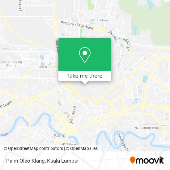 Palm Oleo Klang map