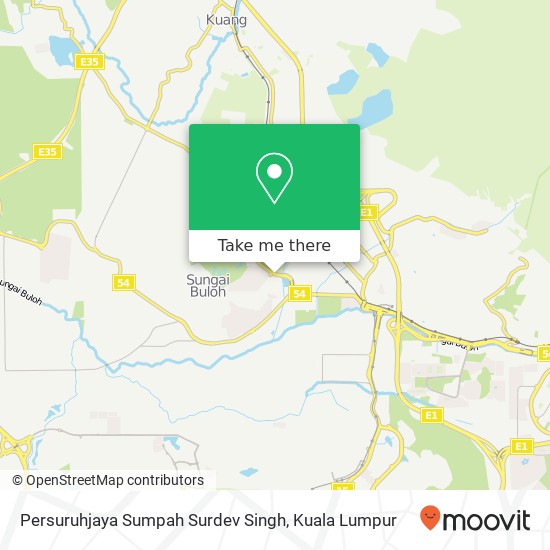 Persuruhjaya Sumpah Surdev Singh map