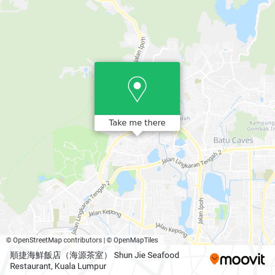 順捷海鮮飯店（海源茶室） Shun Jie Seafood Restaurant map