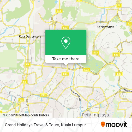 Grand Holidays Travel & Tours map