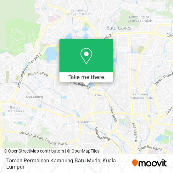 Peta Taman Permainan Kampung Batu Muda
