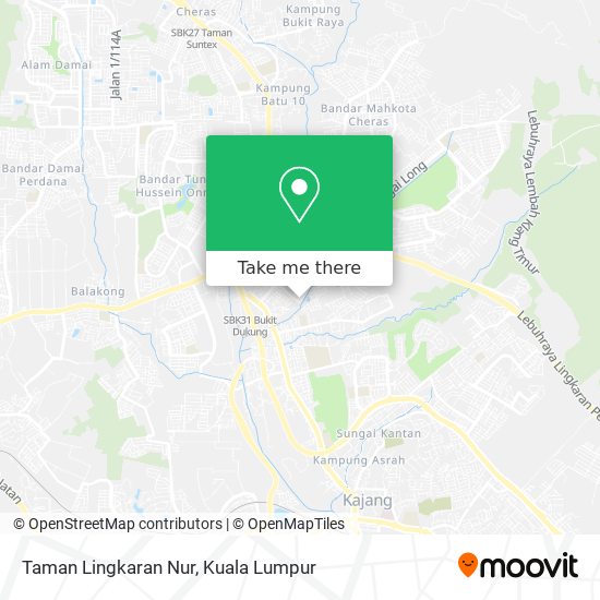 Taman Lingkaran Nur map