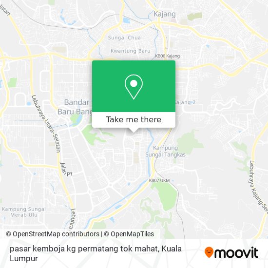Peta pasar kemboja kg permatang tok mahat
