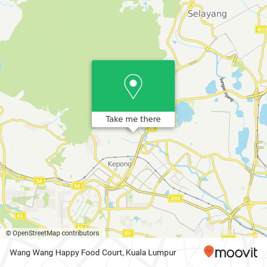 Wang Wang Happy Food Court map