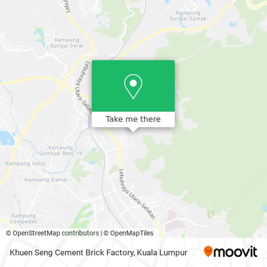 Khuen Seng Cement Brick Factory map