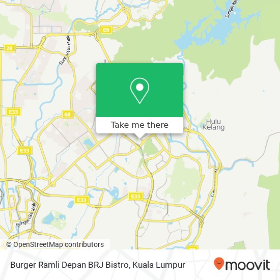 Burger Ramli Depan BRJ Bistro map
