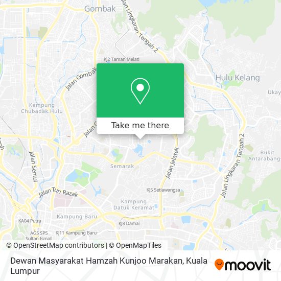 Peta Dewan Masyarakat Hamzah Kunjoo Marakan