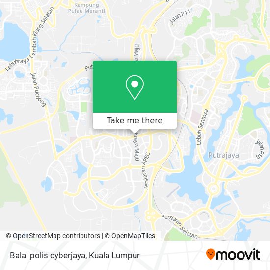 How To Get To Balai Polis Cyberjaya In Sepang By Bus