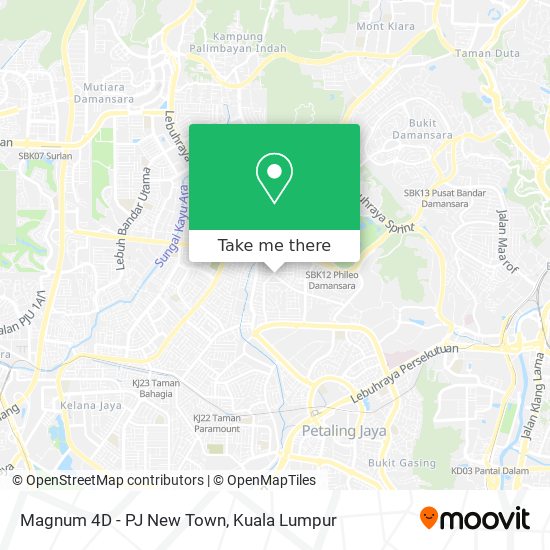 Magnum 4D - PJ New Town map
