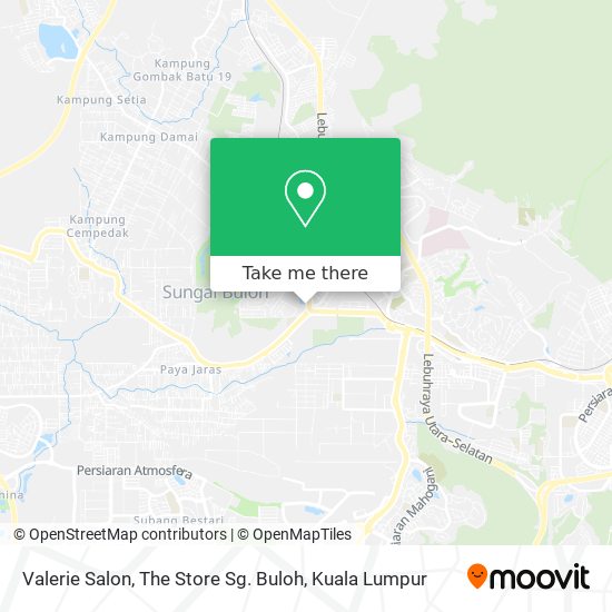 Peta Valerie Salon, The Store Sg. Buloh