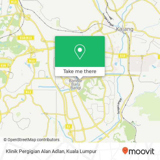 Klinik Pergigian Alan Adlan map