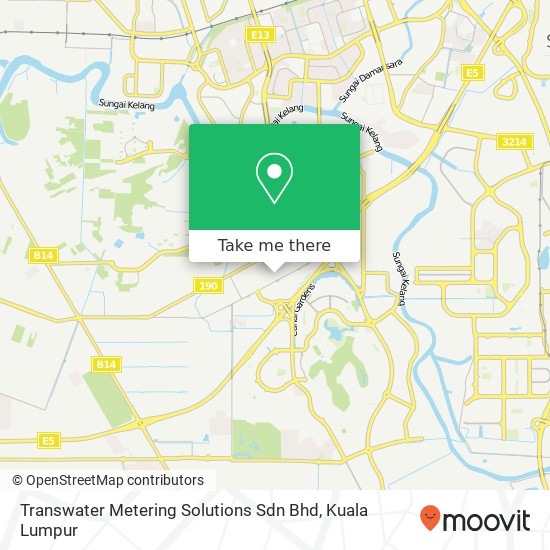 Transwater Metering Solutions Sdn Bhd map