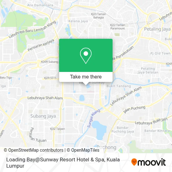 Loading Bay@Sunway Resort Hotel & Spa map