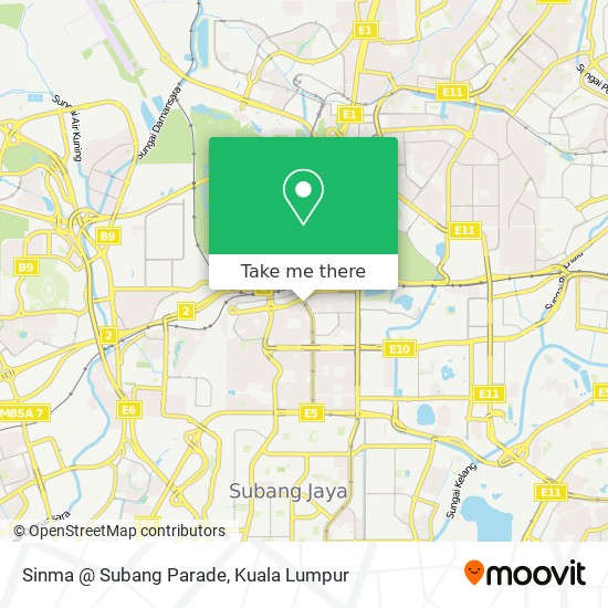 Peta Sinma @ Subang Parade