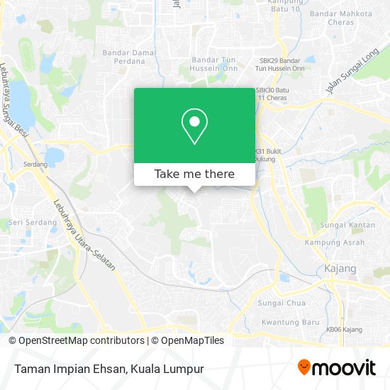 Peta Taman Impian Ehsan