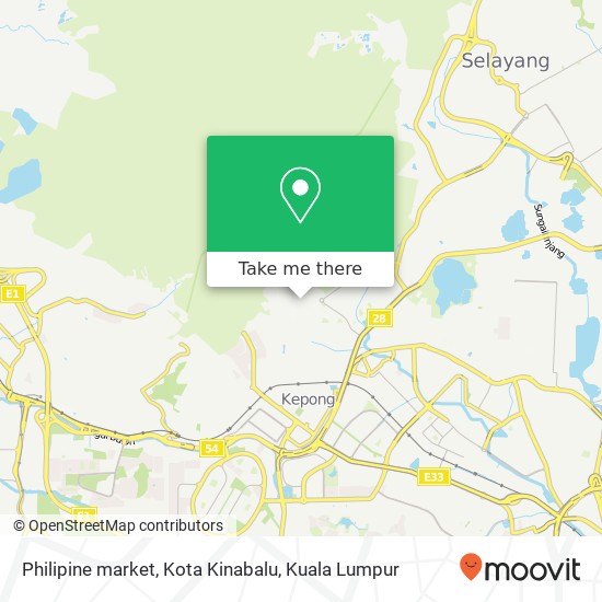 Peta Philipine market, Kota Kinabalu