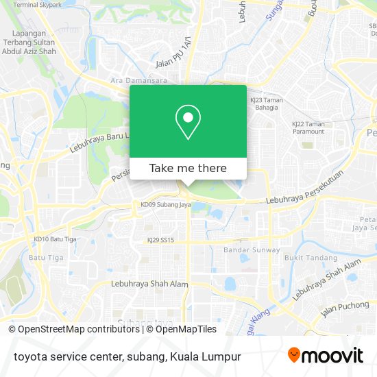 How To Get To Toyota Service Center Subang In Petaling Jaya By Bus Or Mrt Lrt Moovit