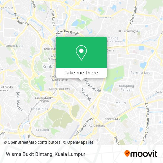 Wisma Bukit Bintang map